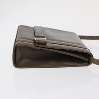 Salvatore Ferragamo Vara Shoulder Bag Leather Brown Leather Shoulder Bag Bag (Authentic Pre-Loved)