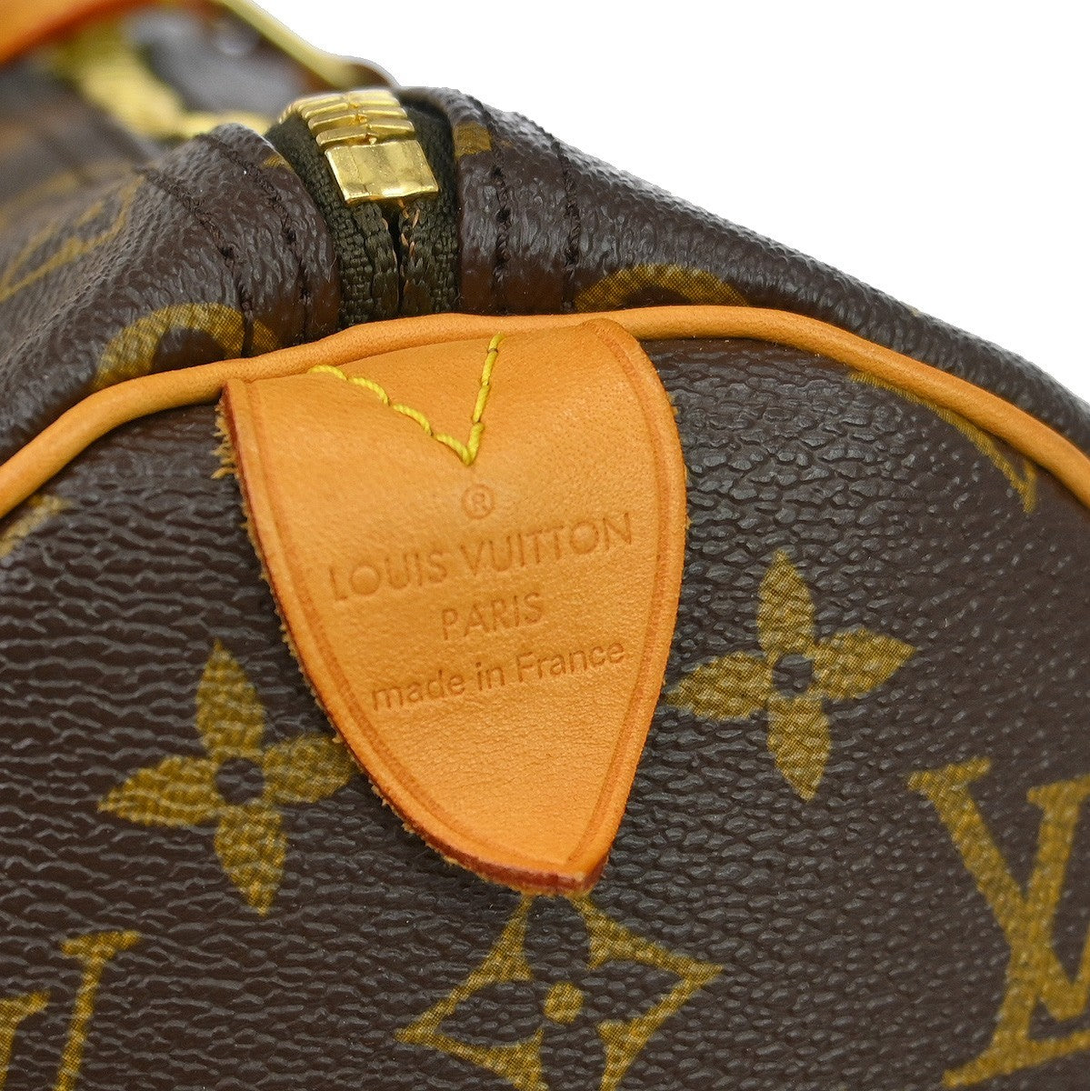 Louis Vuitton Keepall Bag Monogram Canvas Brown Canvas Travel Bag Bag (Pre-Loved)
