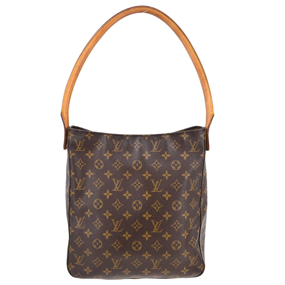 Louis Vuitton Louis Vuitton Monogram Looping Handbag Monogram Canvas Brown Canvas Shoulder Bag Bag (Authentic Pre-Loved)