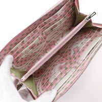 Hermes Azap Zip Around Wallet Epsom Pink Leather Wallets Accessory (Authentic Pre-Loved)