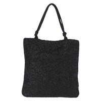 Prada Vintage Tote Nylon Black Nylon Tote Bag Bag (Authentic Pre-Loved)