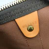 Louis Vuitton Keepall Bag Monogram Canvas Brown Canvas Travel Bag Bag (Pre-Loved)