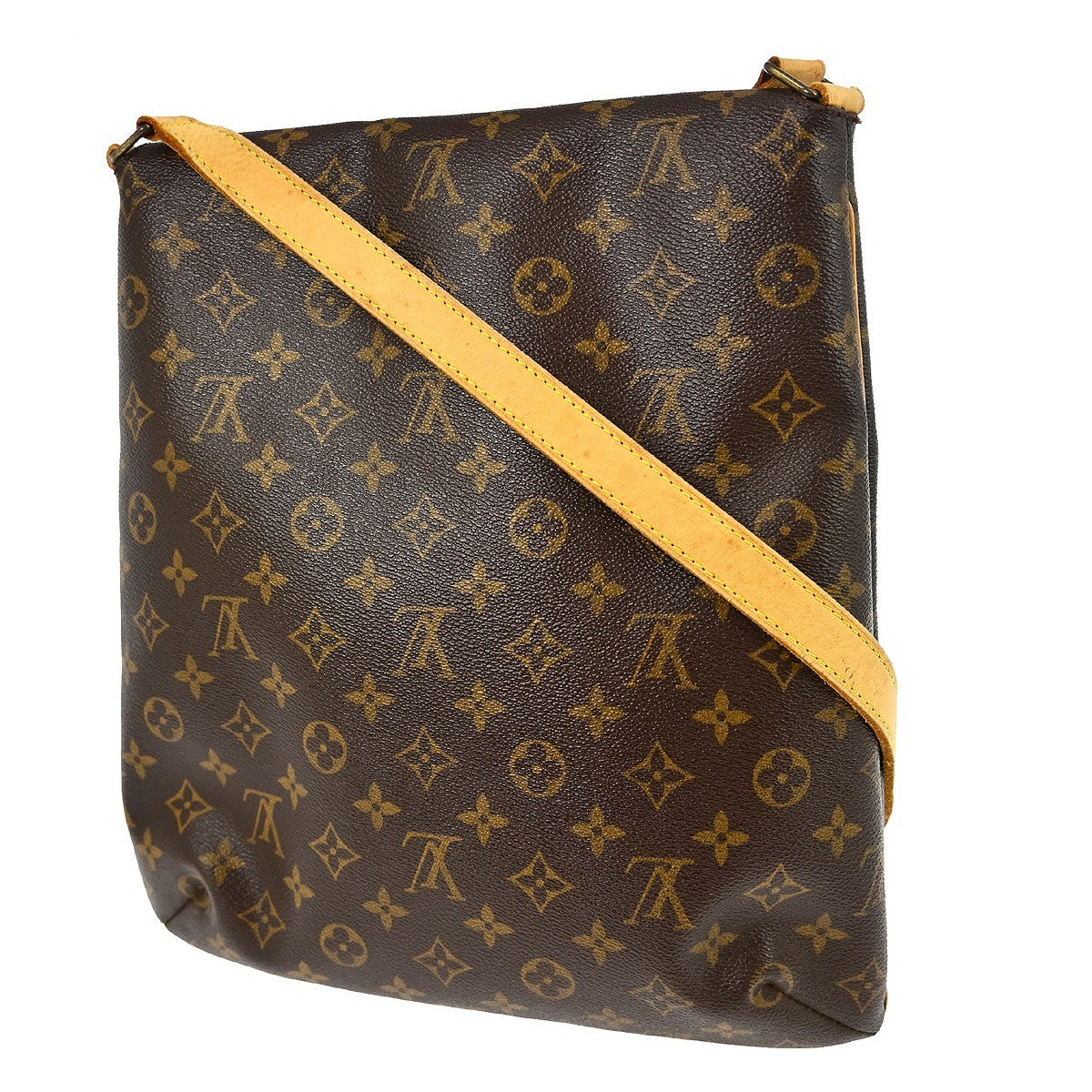 Louis Vuitton Louis Vuitton Musette Salsa Handbag Monogram Canvas Brown Canvas Shoulder Bag Bag (Authentic Pre-Loved)