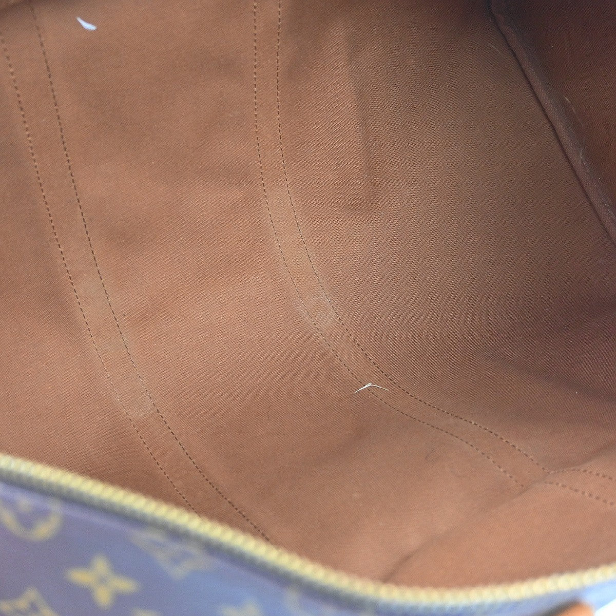Louis Vuitton Louis Vuitton Keepall Bag Monogram Canvas Brown Canvas Travel Bag Bag (Authentic Pre-Loved)