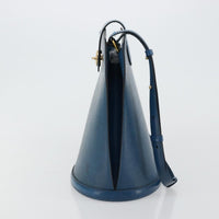 Louis Vuitton Cluny Shoulder Bag Epi Leather Blue Leather Shoulder Bag Bag (Pre-Loved)