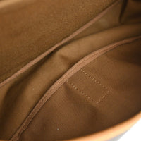 Louis Vuitton Saumur Handbag Monogram Canvas Brown Canvas Shoulder Bag Bag (Pre-Loved)