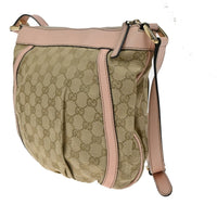 Gucci D-Ring Shoulder Bag (Outlet) Gg Canvas Brown Canvas Shoulder Bag Bag (Authentic Pre-Loved)