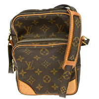 Louis Vuitton Amazone Bag Monogram Canvas Brown Canvas Shoulder Bag Bag (Pre-Loved)