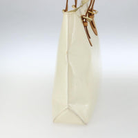 Louis Vuitton Brentwood Handbag Monogram Vernis Beige Patent_Leather Tote Bag Bag (Pre-Loved)