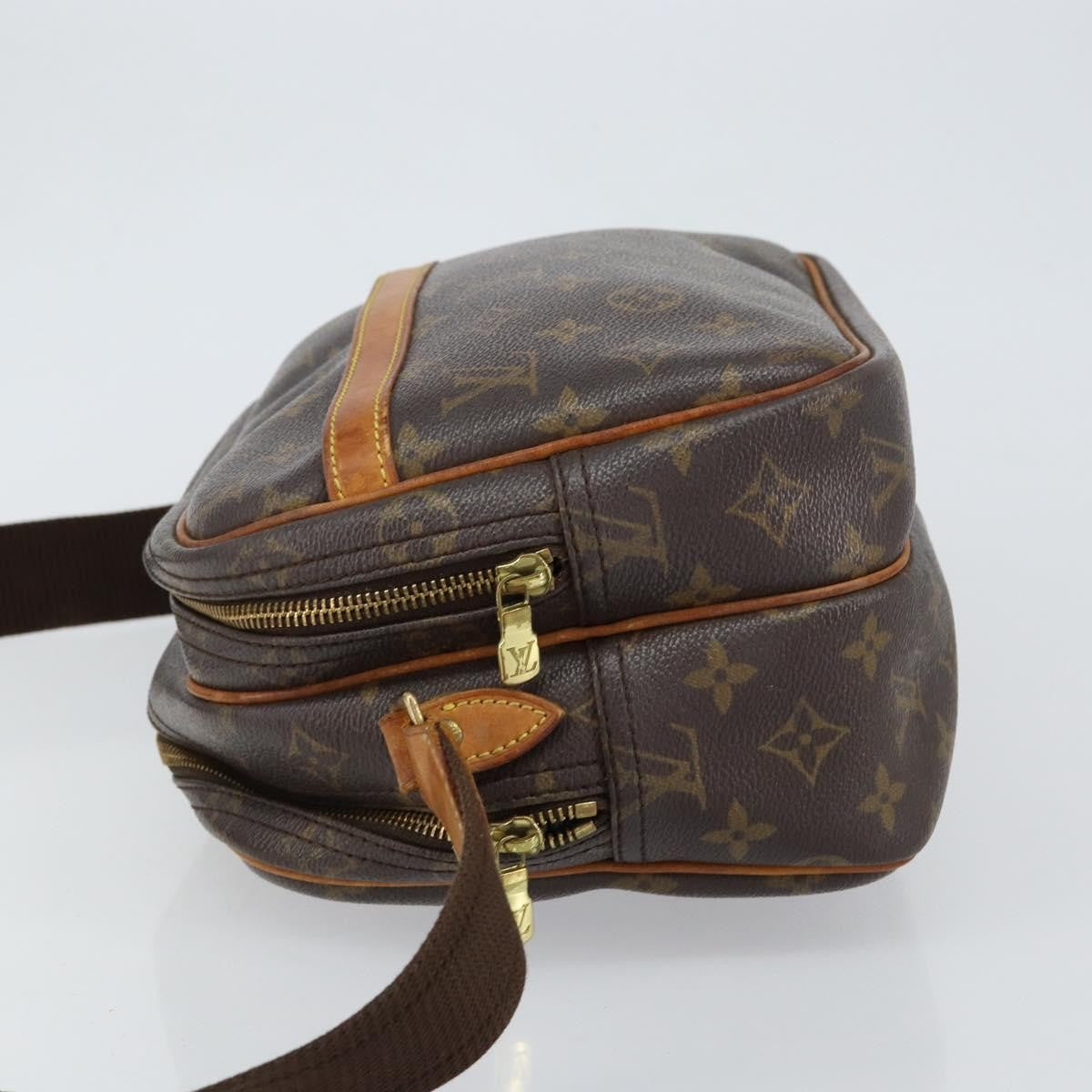 Louis Vuitton Reporter Bag Monogram Canvas Brown Canvas Shoulder Bag Bag (Authentic Pre-Loved)
