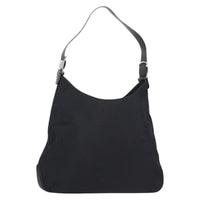 Salvatore Ferragamo Vala Shoulder Bag Nylon Black Nylon Shoulder Bag Bag (Pre-Loved)