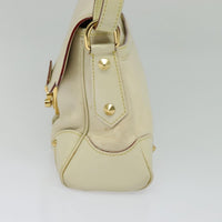 Louis Vuitton Suhali L'essentiel Handbag Leather White Leather Shoulder Bag Bag (Authentic Pre-Loved)