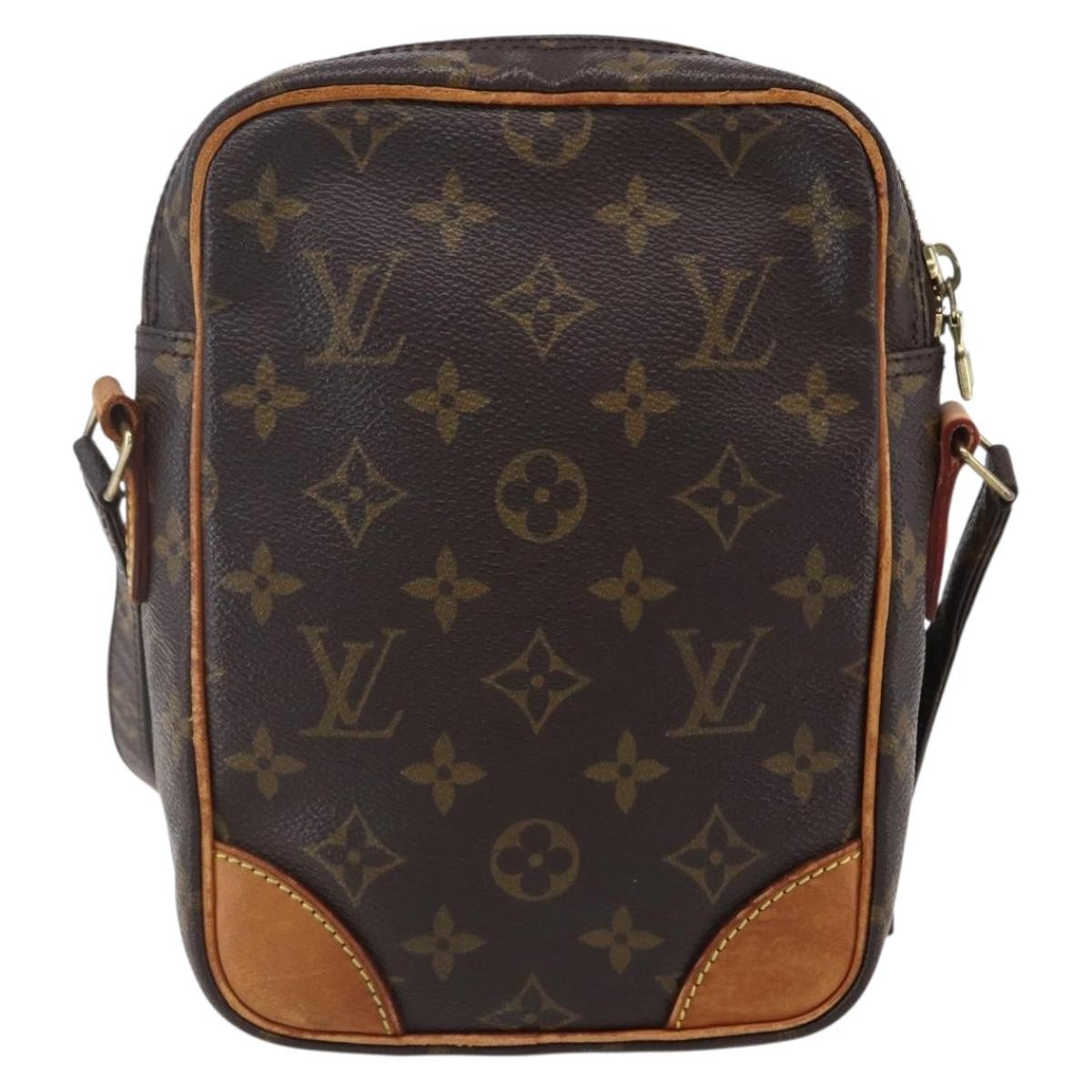 Louis Vuitton Amazone Bag Monogram Canvas Brown Canvas Shoulder Bag Bag (Pre-Loved)