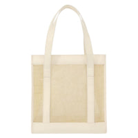 Gucci Vintage Tote Vinyl Beige Plastic Tote Bag Bag (Pre-Loved)