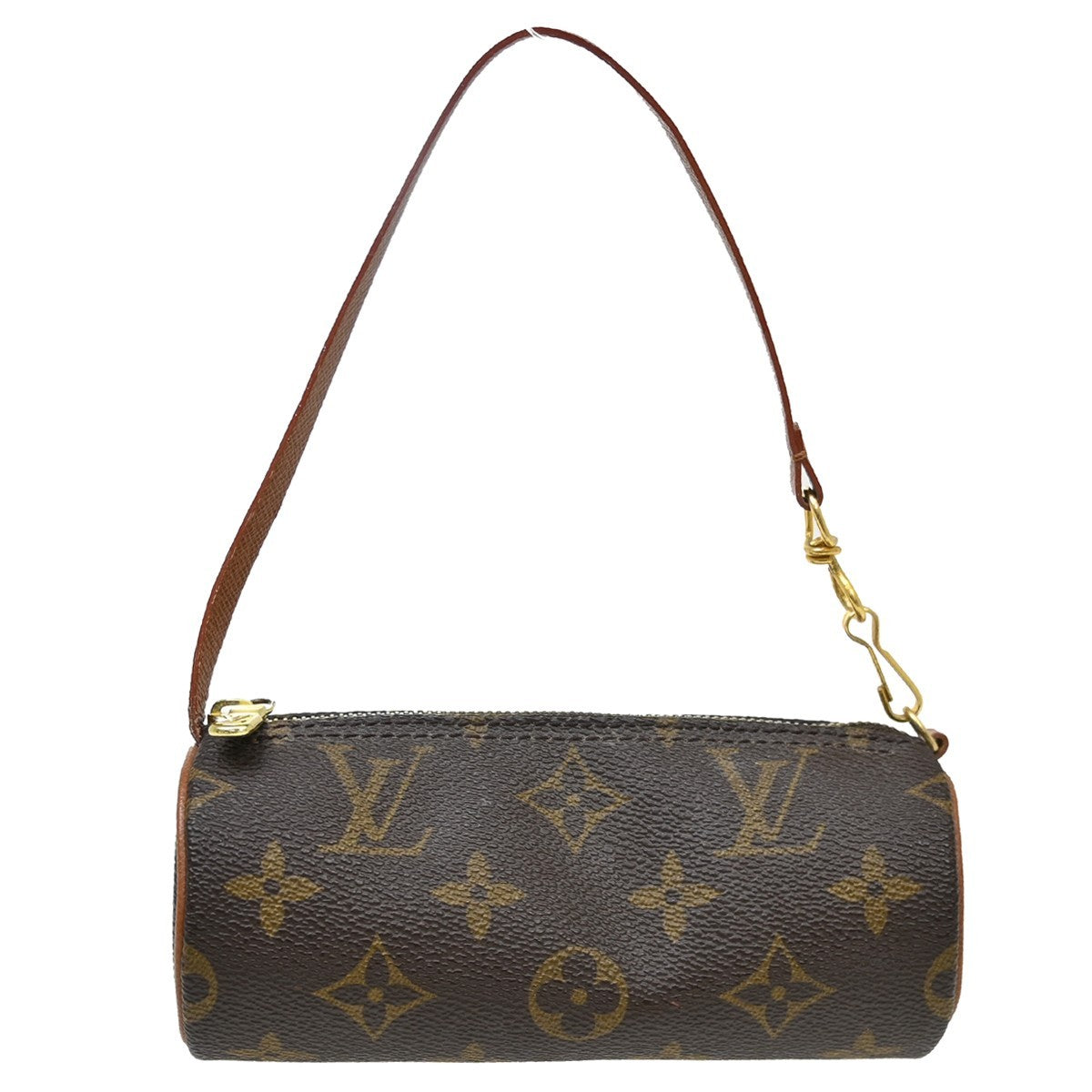 Louis Vuitton Papillon Pochette Monogram Canvas Brown Canvas Clutche & Pouche Bag (Authentic Pre-Loved)