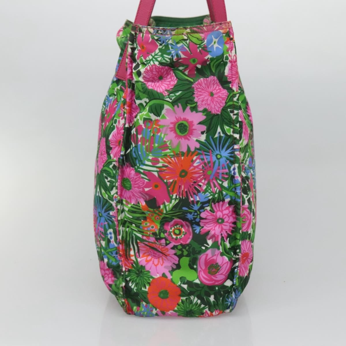 Prada Vintage Shopping Tote Nylon Multicolour Nylon Tote Bag Bag (Authentic Pre-Loved)