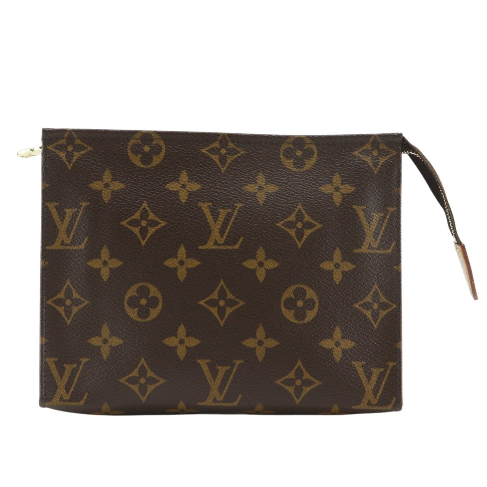 Louis Vuitton Louis Vuitton Toiletry Pouch Monogram Canvas Brown Canvas Wallets Accessory (Authentic Pre-Loved)