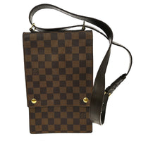 Louis Vuitton Louis Vuitton Portobello Messenger Damier Brown Canvas Shoulder Bag Bag (Pre-Loved)