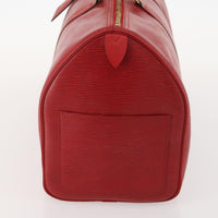 Louis Vuitton Louis Vuitton Keepall Bag Epi Leather Red Leather Travel Bag Bag (Pre-Loved)