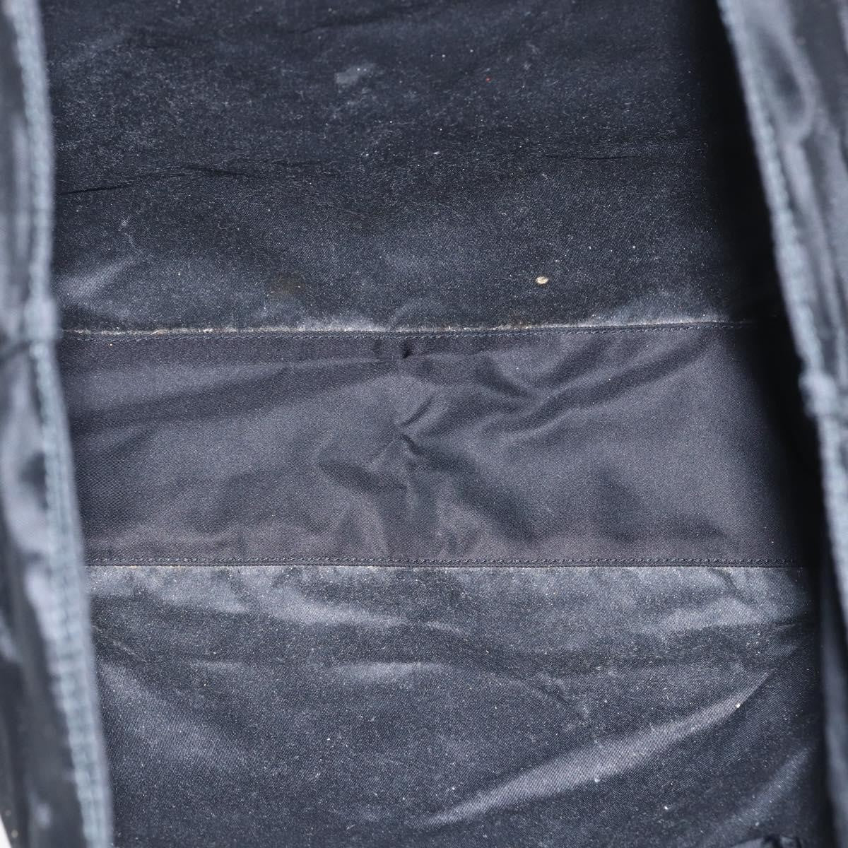 Prada Vintage Tote Tessuto Black Nylon Tote Bag Bag (Authentic Pre-Loved)