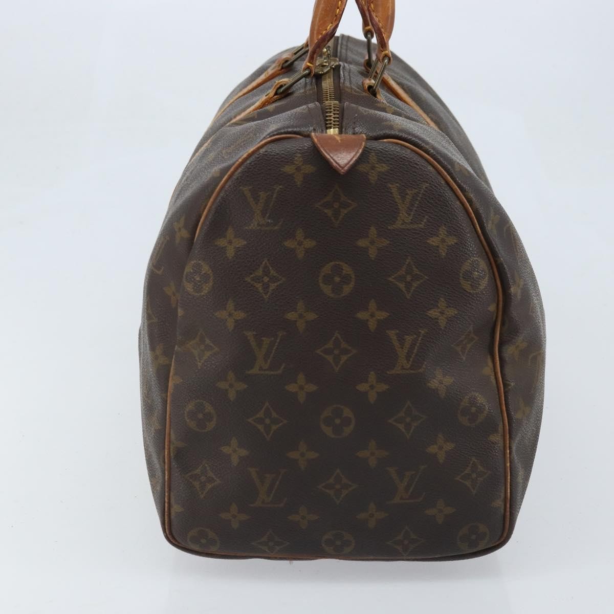 Louis Vuitton Keepall Bag Monogram Canvas Brown Canvas Travel Bag Bag (Authentic Pre-Loved)