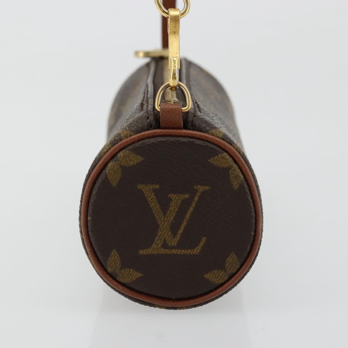 Louis Vuitton Papillon Pochette Monogram Canvas Brown Canvas Clutche & Pouche Bag (Pre-Loved)