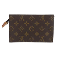 Louis Vuitton Bucket Pouch Monogram Canvas Brown Canvas Clutche & Pouche Bag (Authentic Pre-Loved)