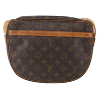 Louis Vuitton Jeune Fille Handbag Monogram Canvas Brown Canvas Shoulder Bag Bag (Pre-Loved)
