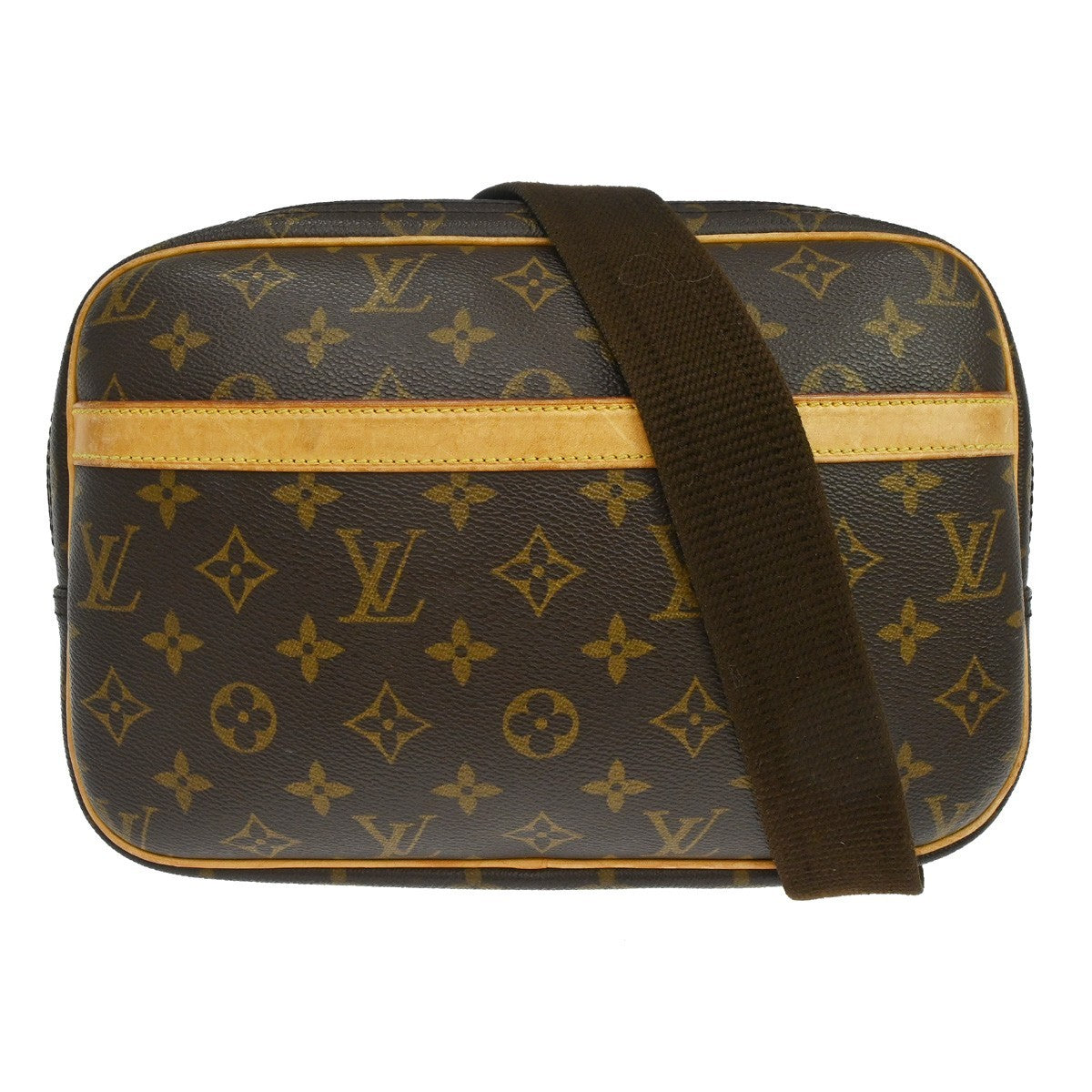 Louis Vuitton Louis Vuitton Reporter Bag Monogram Canvas Brown Canvas Shoulder Bag Bag (Pre-Loved)