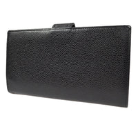 Chanel Timeless Cc French Wallet Caviar Black Leather Wallets Accessory (Authentic Pre-Loved)