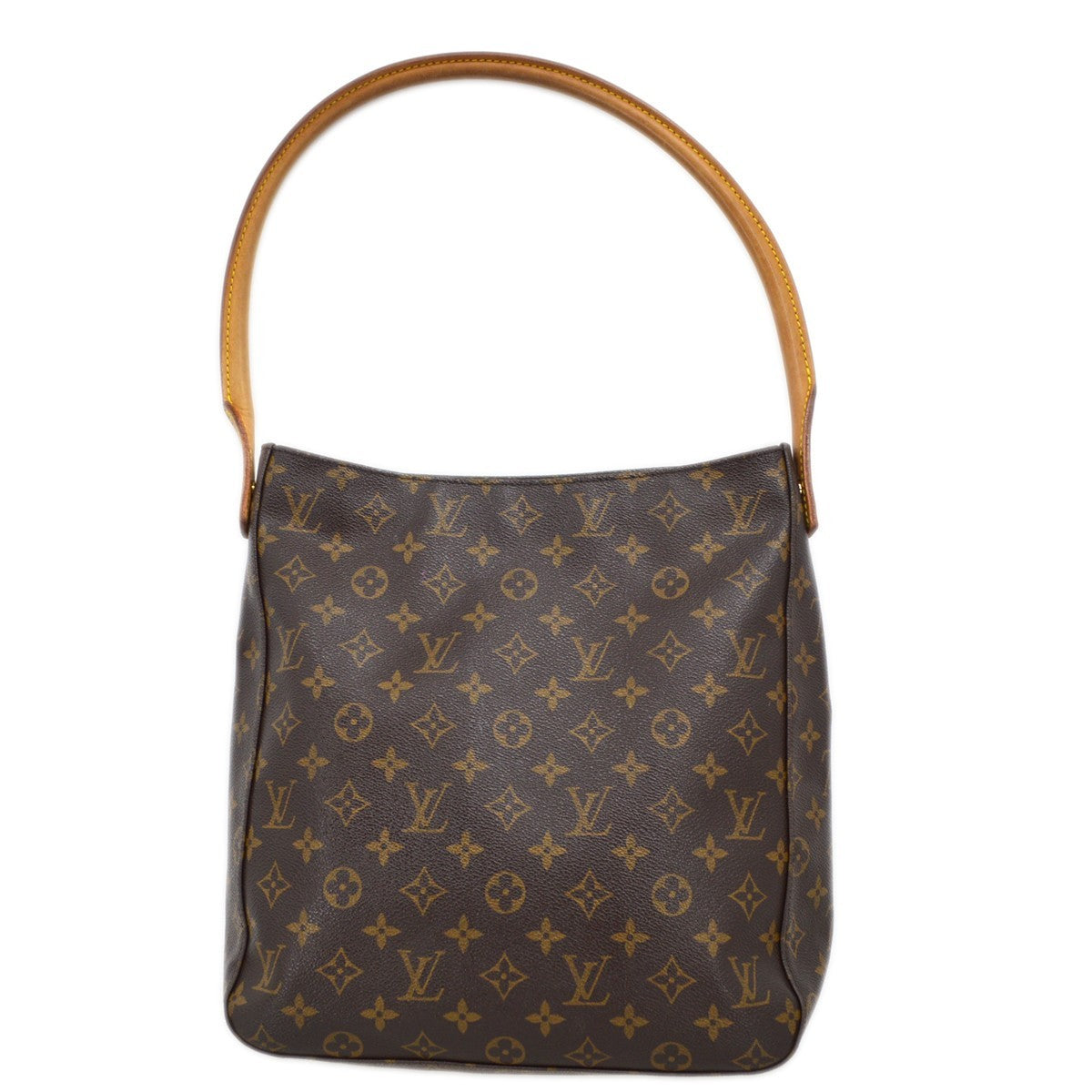Louis Vuitton Louis Vuitton Monogram Looping Handbag Monogram Canvas Brown Canvas Shoulder Bag Bag (Pre-Loved)