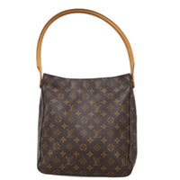 Louis Vuitton Louis Vuitton Monogram Looping Handbag Monogram Canvas Brown Canvas Shoulder Bag Bag (Pre-Loved)
