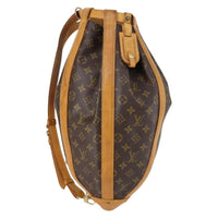 Louis Vuitton Romeo Gigli Handbag Monogram Canvas Brown Canvas Shoulder Bag Bag (Authentic Pre-Loved)