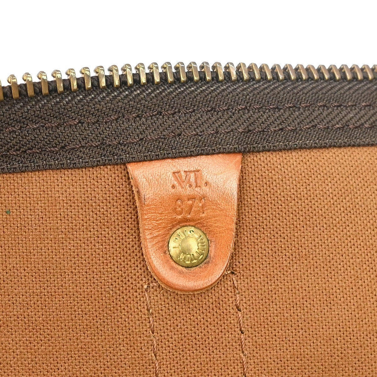 Louis Vuitton Louis Vuitton Keepall Bag Monogram Canvas Brown Canvas Travel Bag Bag (Authentic Pre-Loved)