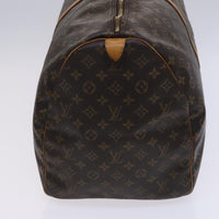 Louis Vuitton Keepall Bag Monogram Canvas Brown Canvas Travel Bag Bag (Pre-Loved)