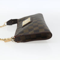Louis Vuitton Sophie Handbag Damier Brown Canvas Clutche & Pouche Bag (Authentic Pre-Loved)