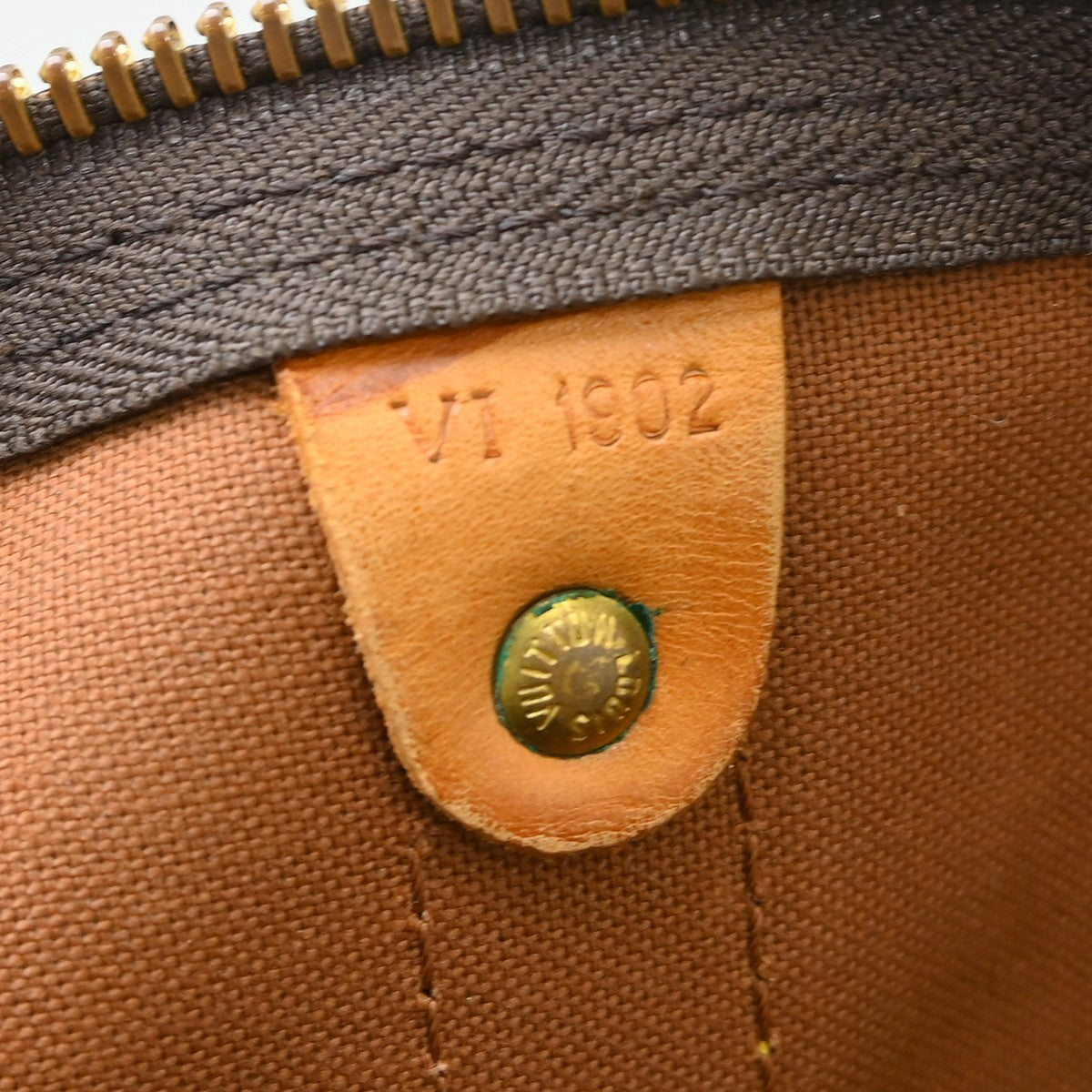 Louis Vuitton Keepall Bag Monogram Canvas Brown Canvas Travel Bag Bag (Authentic Pre-Loved)
