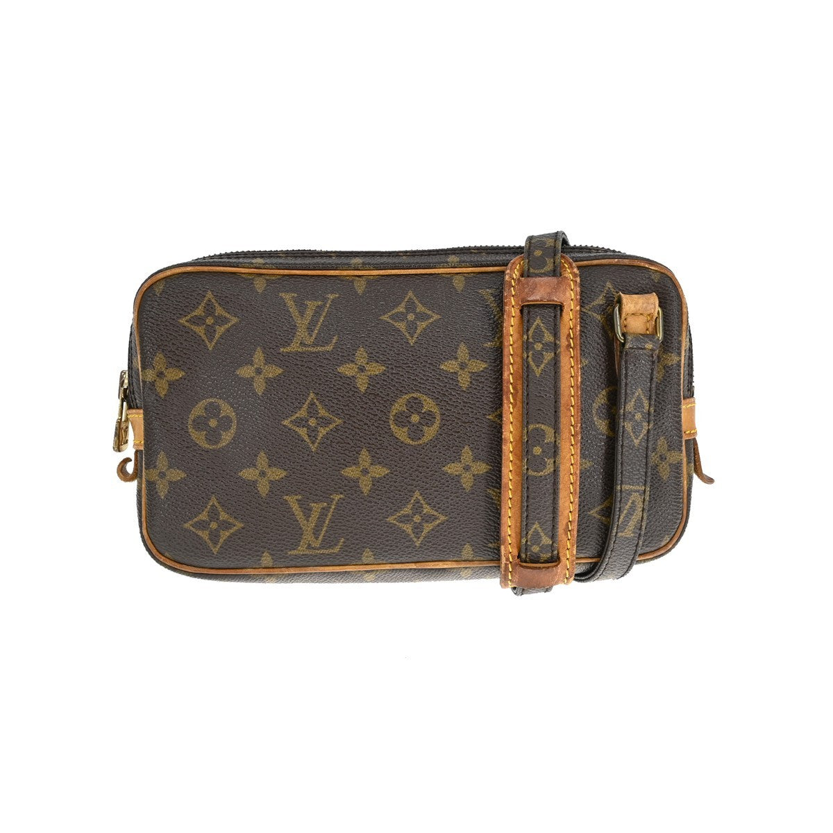 Louis Vuitton Louis Vuitton Pochette Marly Bandouliere Bag Monogram Canvas Brown Canvas Shoulder Bag Bag (Authentic Pre-Loved)