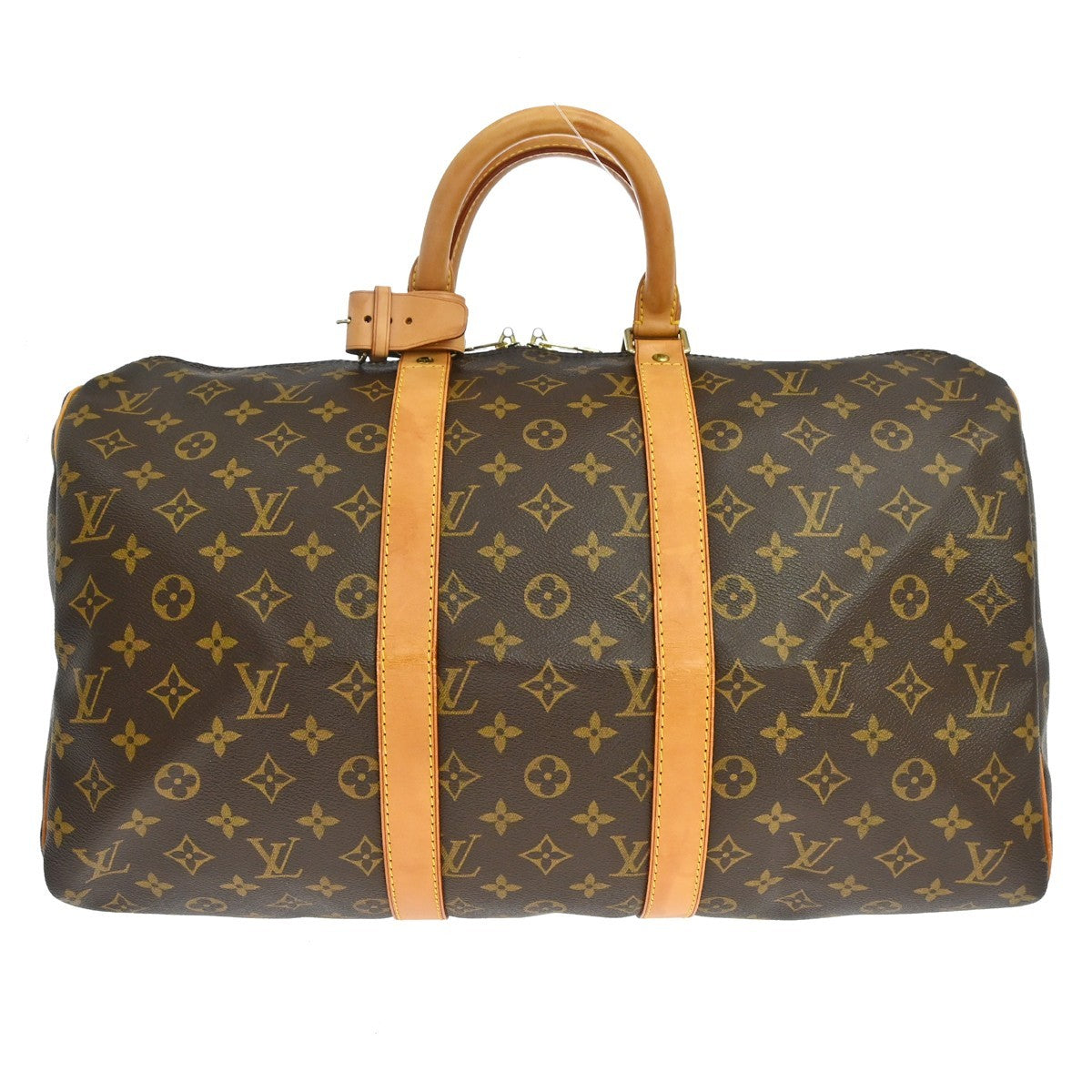Louis Vuitton Louis Vuitton Keepall Bag Monogram Canvas Brown Canvas Travel Bag Bag (Authentic Pre-Loved)