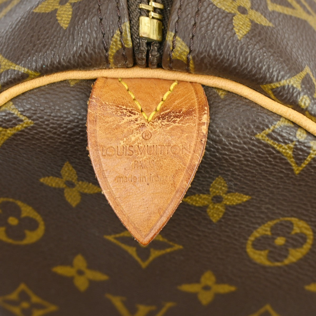 Louis Vuitton Louis Vuitton Keepall Bag Monogram Canvas Brown Canvas Travel Bag Bag (Pre-Loved)