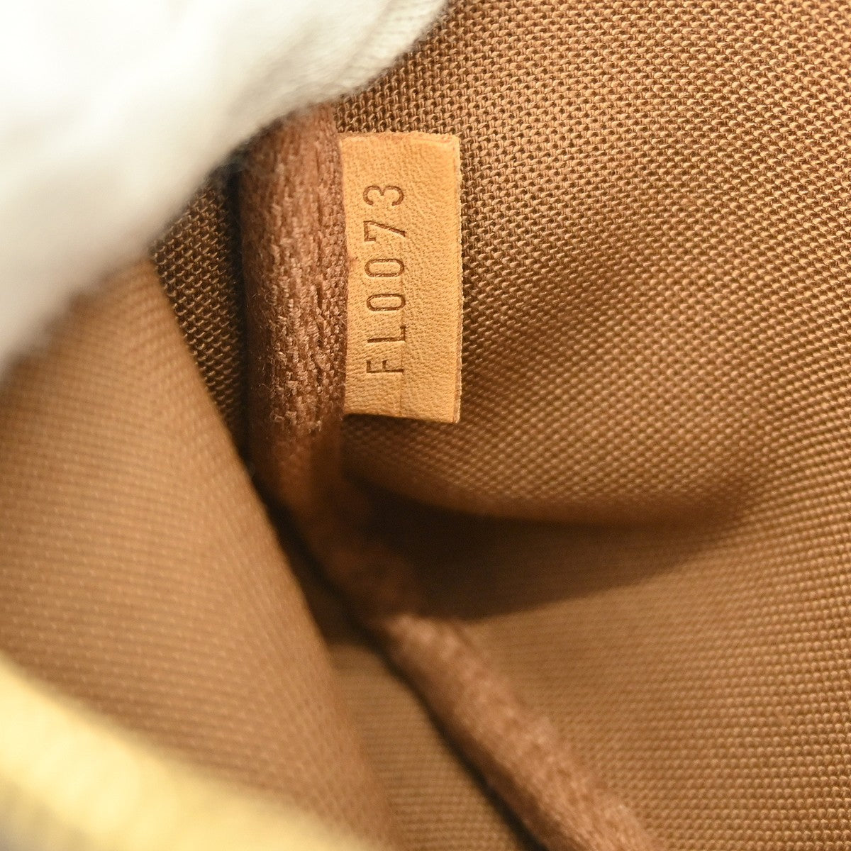 Louis Vuitton Mini Pochette Accessoires Canvas Brown Canvas Clutche & Pouche Bag (Authentic Pre-Loved)