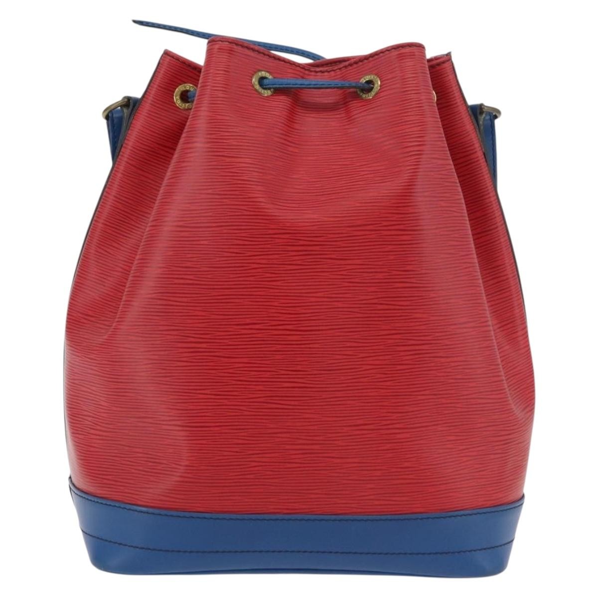 Louis Vuitton Bicolor Noe Handbag Epi Leather Red Leather Shoulder Bag Bag (Pre-Loved)