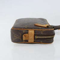 Louis Vuitton Pochette Marly Bandouliere Bag Monogram Canvas Brown Canvas Clutche & Pouche Bag (Authentic Pre-Loved)