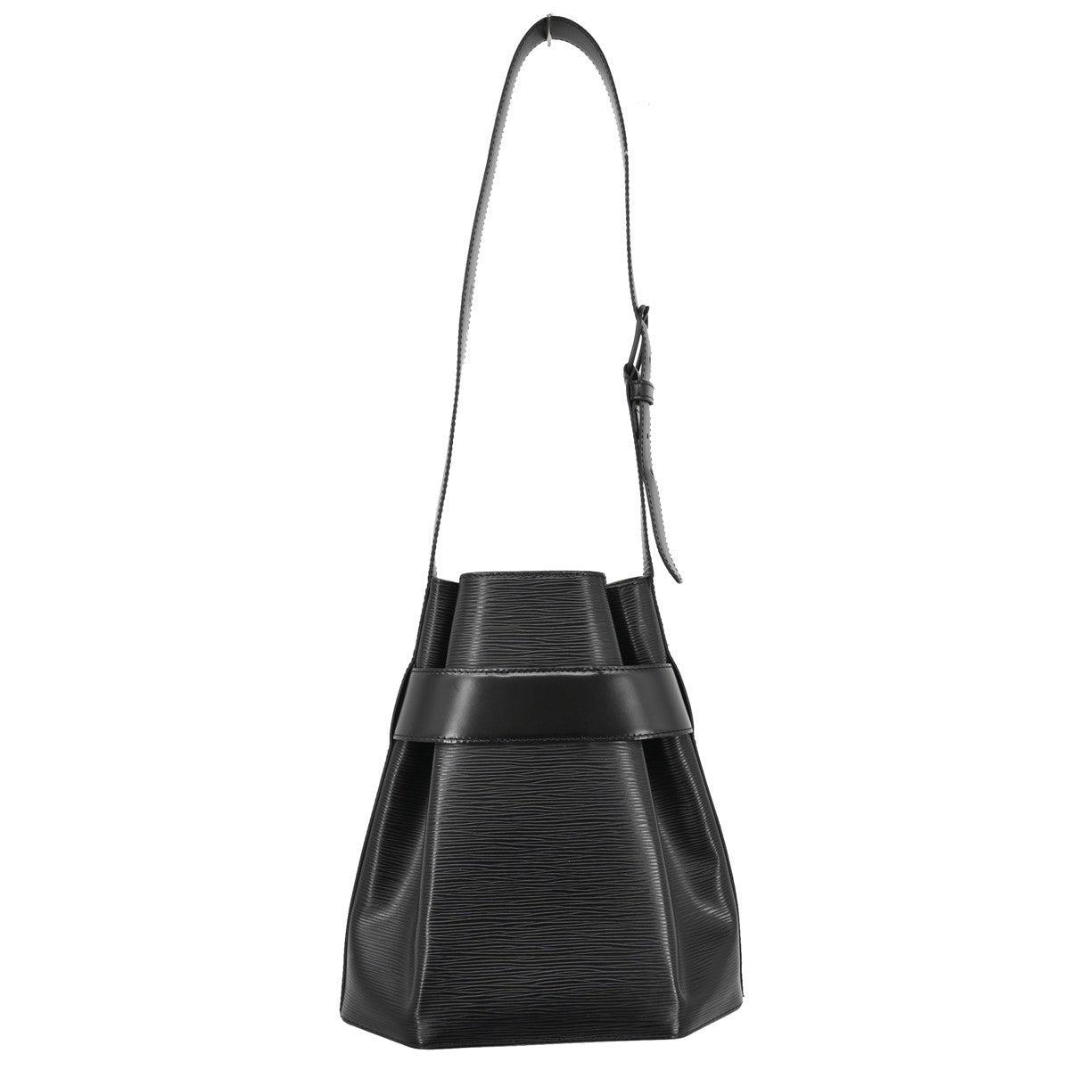 Louis Vuitton Louis Vuitton Vintage Sac D'epaule Handbag Epi Leather Black Leather Shoulder Bag Bag (Pre-Loved)