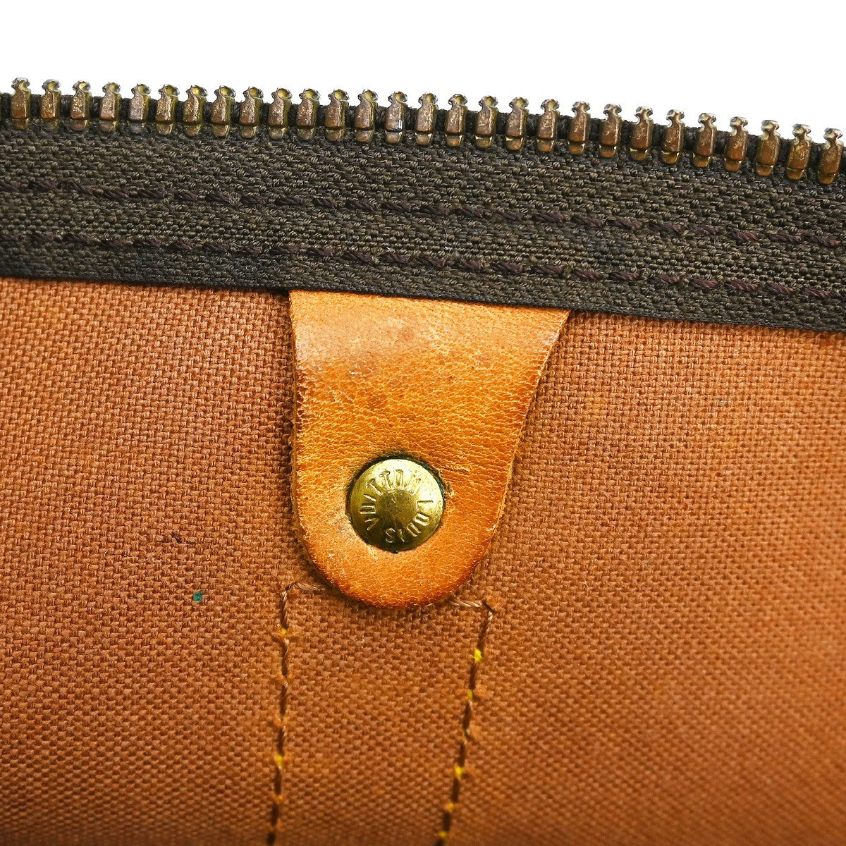 Louis Vuitton Louis Vuitton Keepall Bag Monogram Canvas Brown Canvas Travel Bag Bag (Pre-Loved)