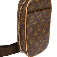 Louis Vuitton Pochette Gange Monogram Canvas Brown Canvas Clutche & Pouche Bag (Authentic Pre-Loved)