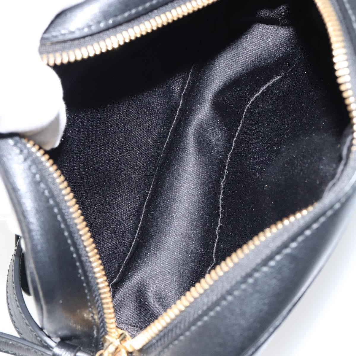 Salvatore Ferragamo City Camera Bag Leather Black Leather Shoulder Bag Bag (Pre-Loved)