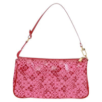 Louis Vuitton Pochette Accessoires Cosmic Blossom Pink Pvc Clutche & Pouche Bag (Authentic Pre-Loved)