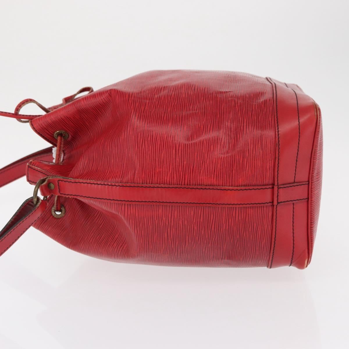 Louis Vuitton Noe Handbag Epi Leather Red Leather Shoulder Bag Bag (Authentic Pre-Loved)