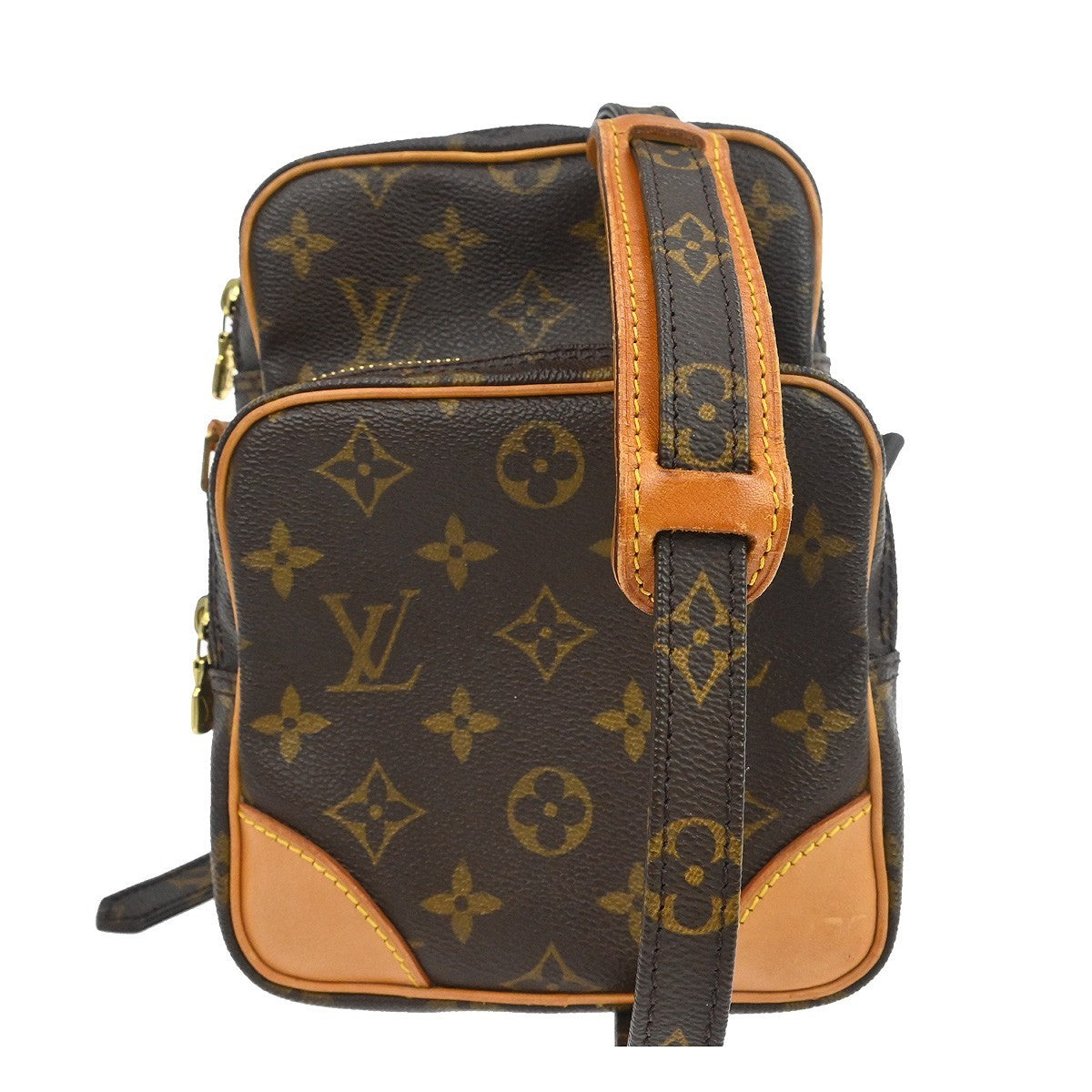 Louis Vuitton Louis Vuitton Amazone Bag Monogram Canvas Brown Canvas Shoulder Bag Bag (Pre-Loved)